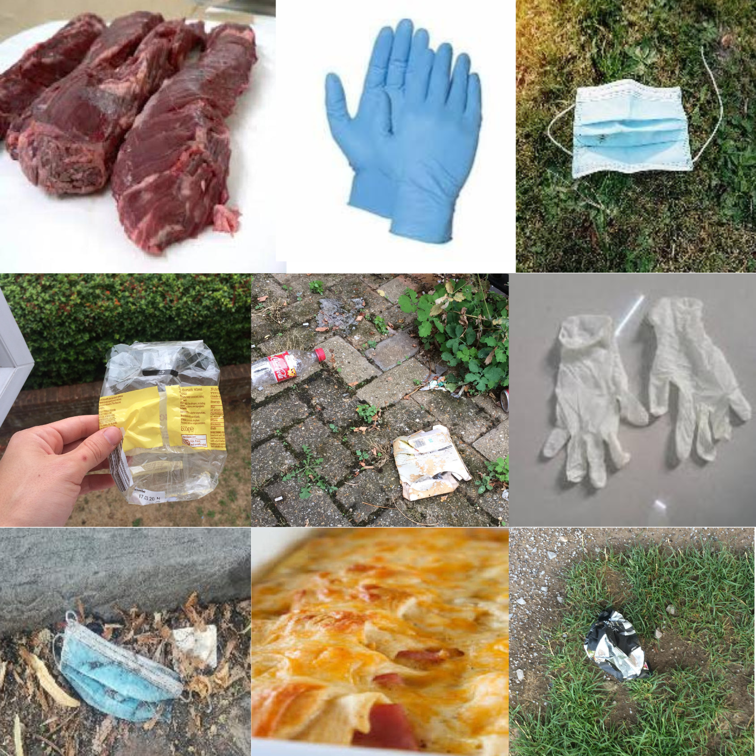 trash class images